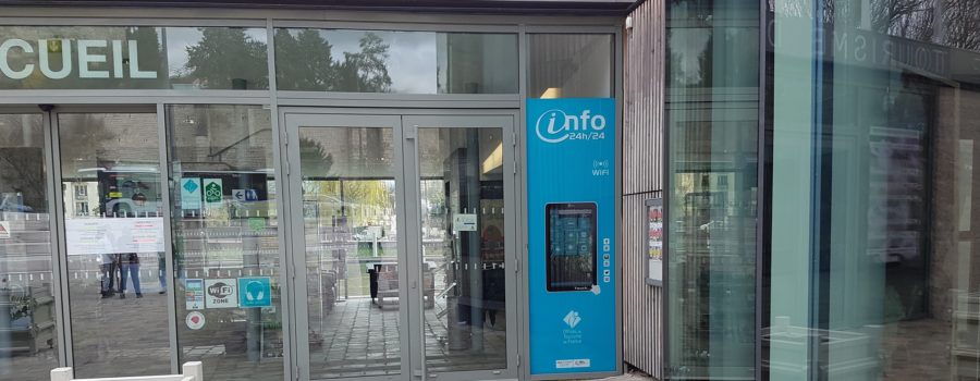 Vitrine tactile de Pontoise