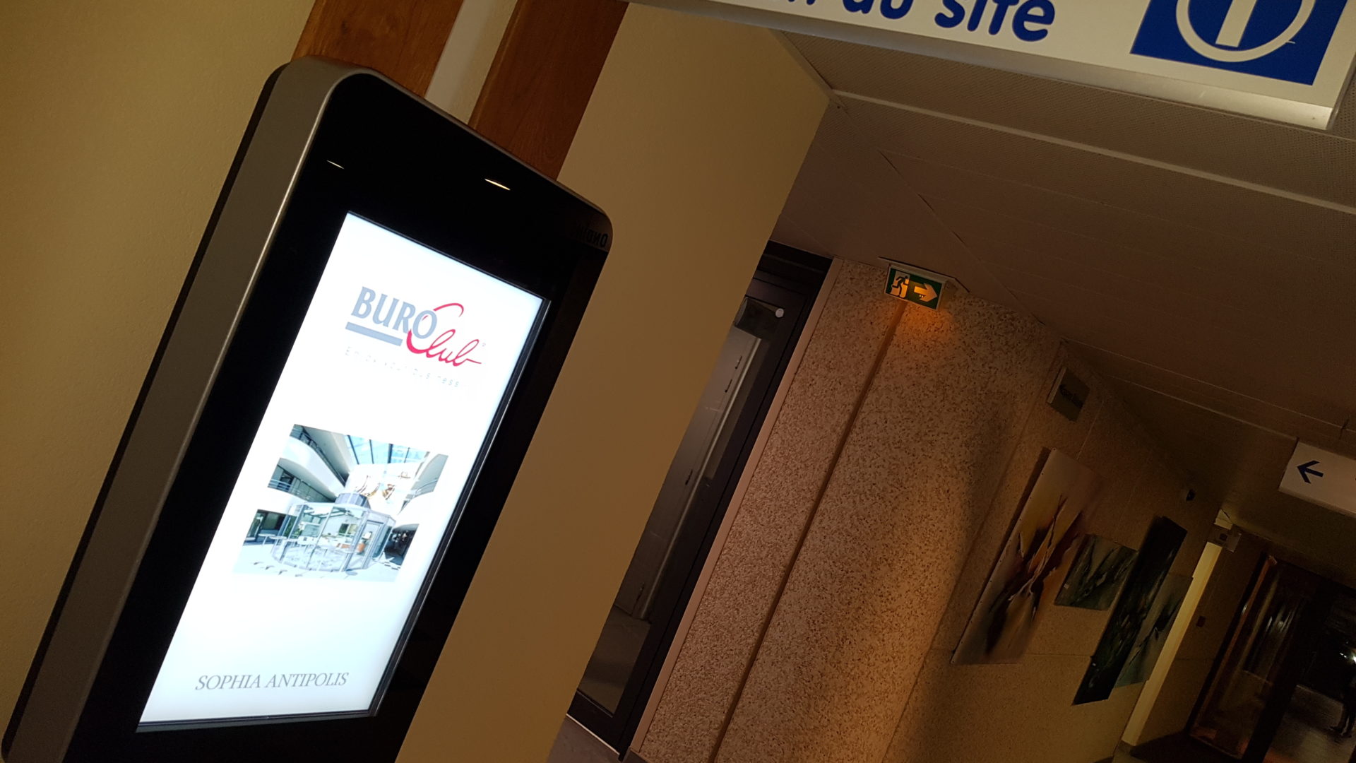 Bornes digitales d'accueil