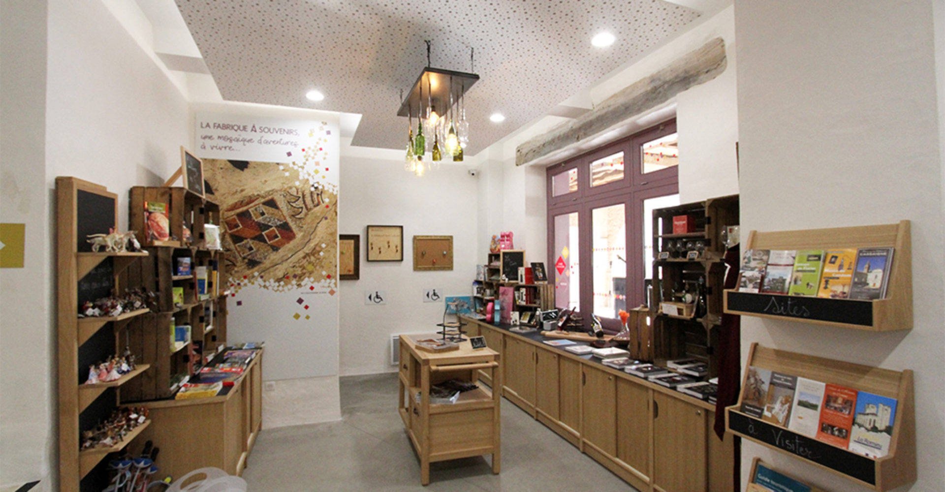 Espace 2 : La boutique