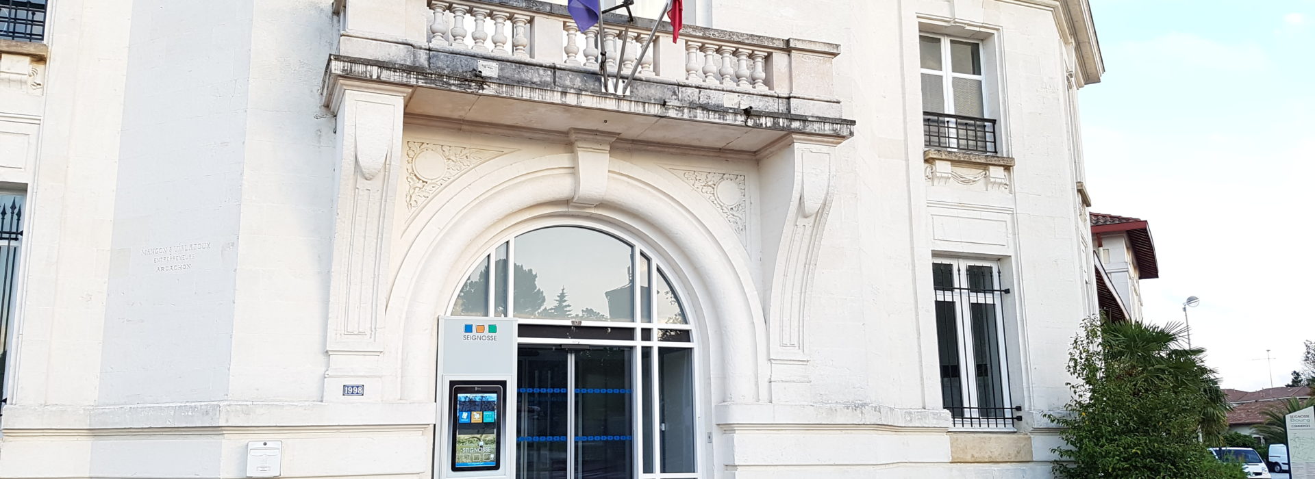 borne tactile cartelmatic mairie de seignosse