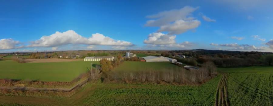 un élevage du ciel du Cochon de Bretagne stand numérique