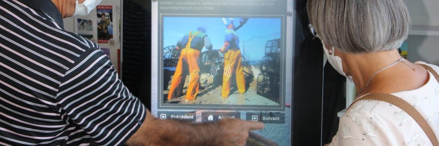 Borne interactive Covid