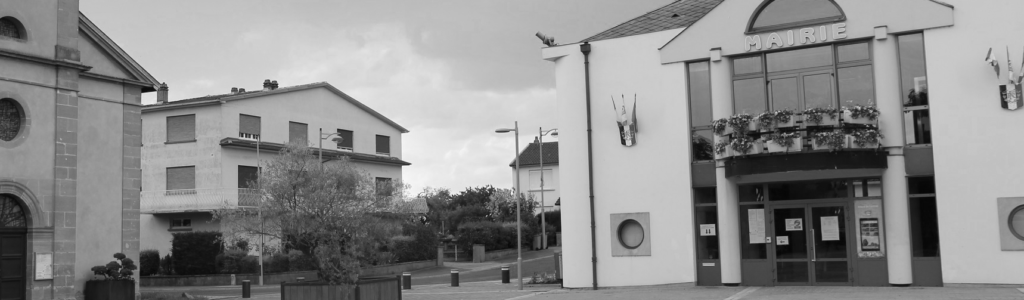 la mairie de Trémery avec une vitrine connectée pour affichage légal