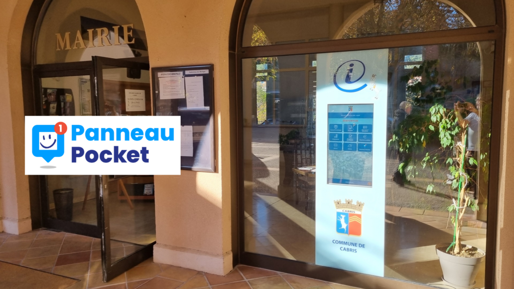 Panneau Pocket mairie