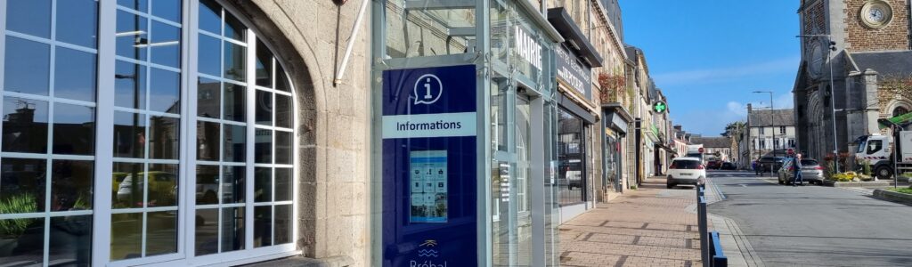 Vitrine digitale - Mairie de Bréhal