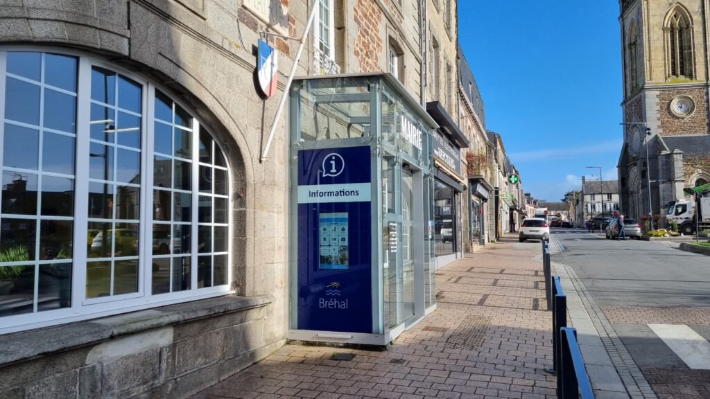 Vitrine digitale - Mairie de Bréhal